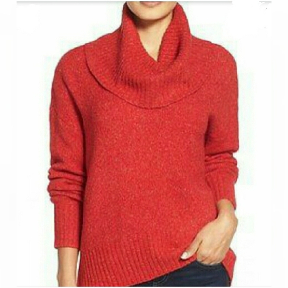 Michael Kors Claret Cowlneck Sweater L